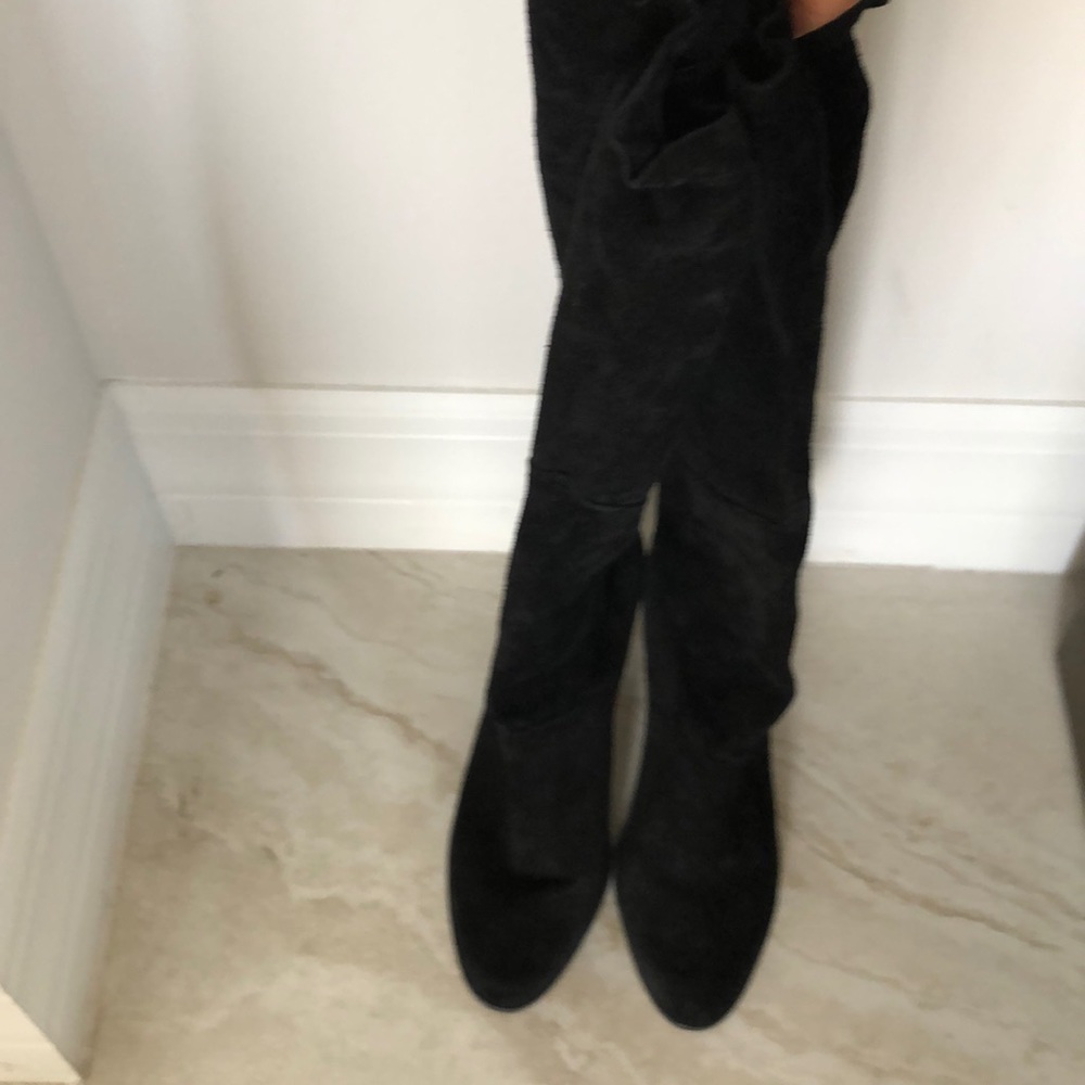 Black Suede Boots